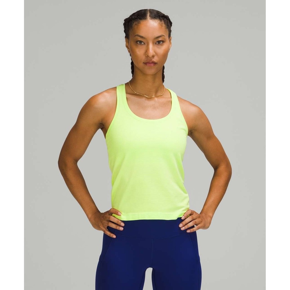 Lululemon Nulux Racerback Cropped Run‎ Tank - Size 4